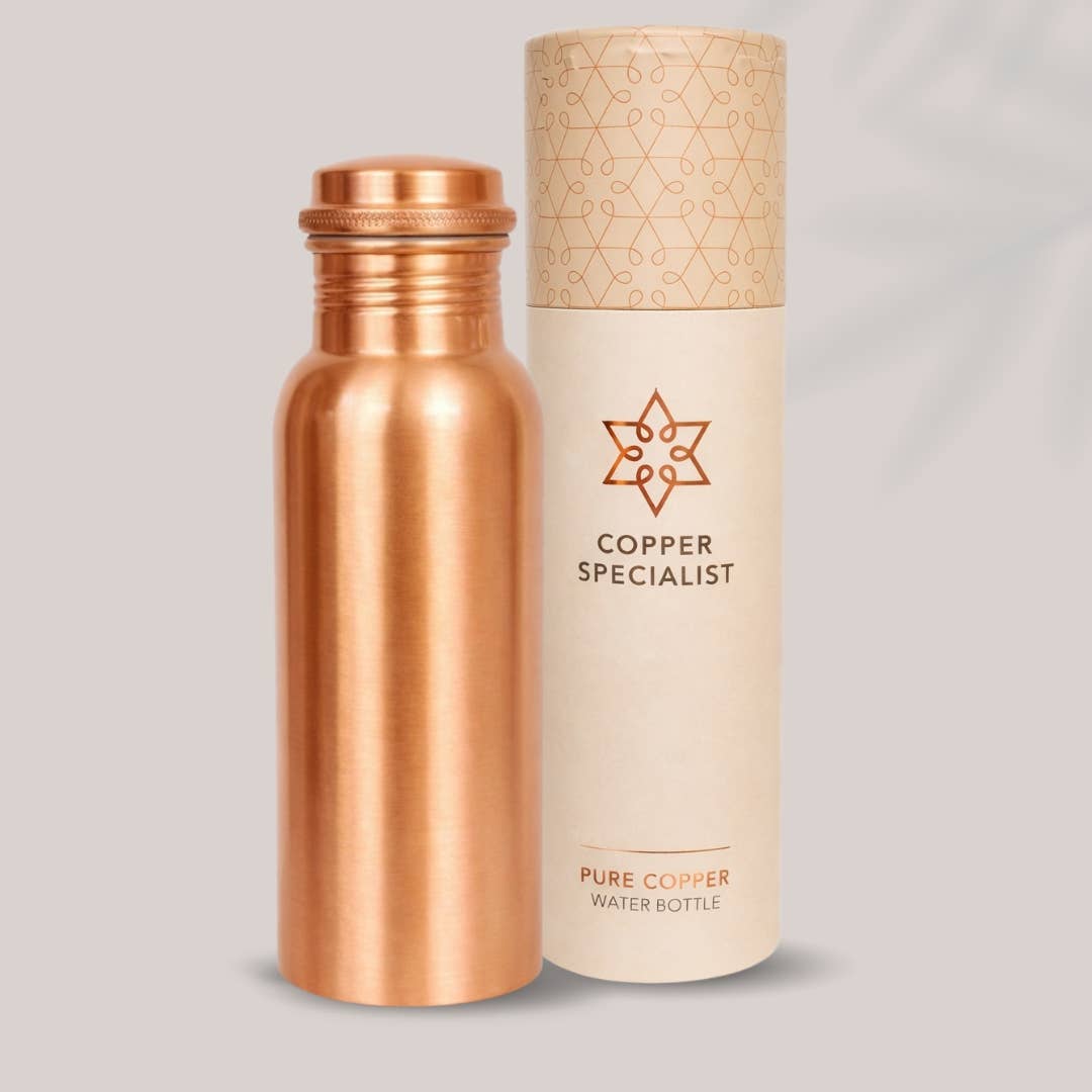 Kopparflaska – slät matt yta ± 750 ml