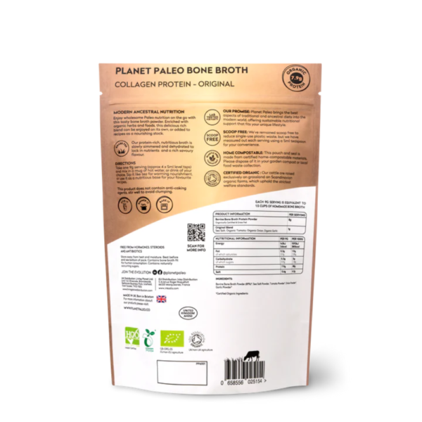 Planet Paleo Bone Broth Original (L) Luuliemijauhe 225g