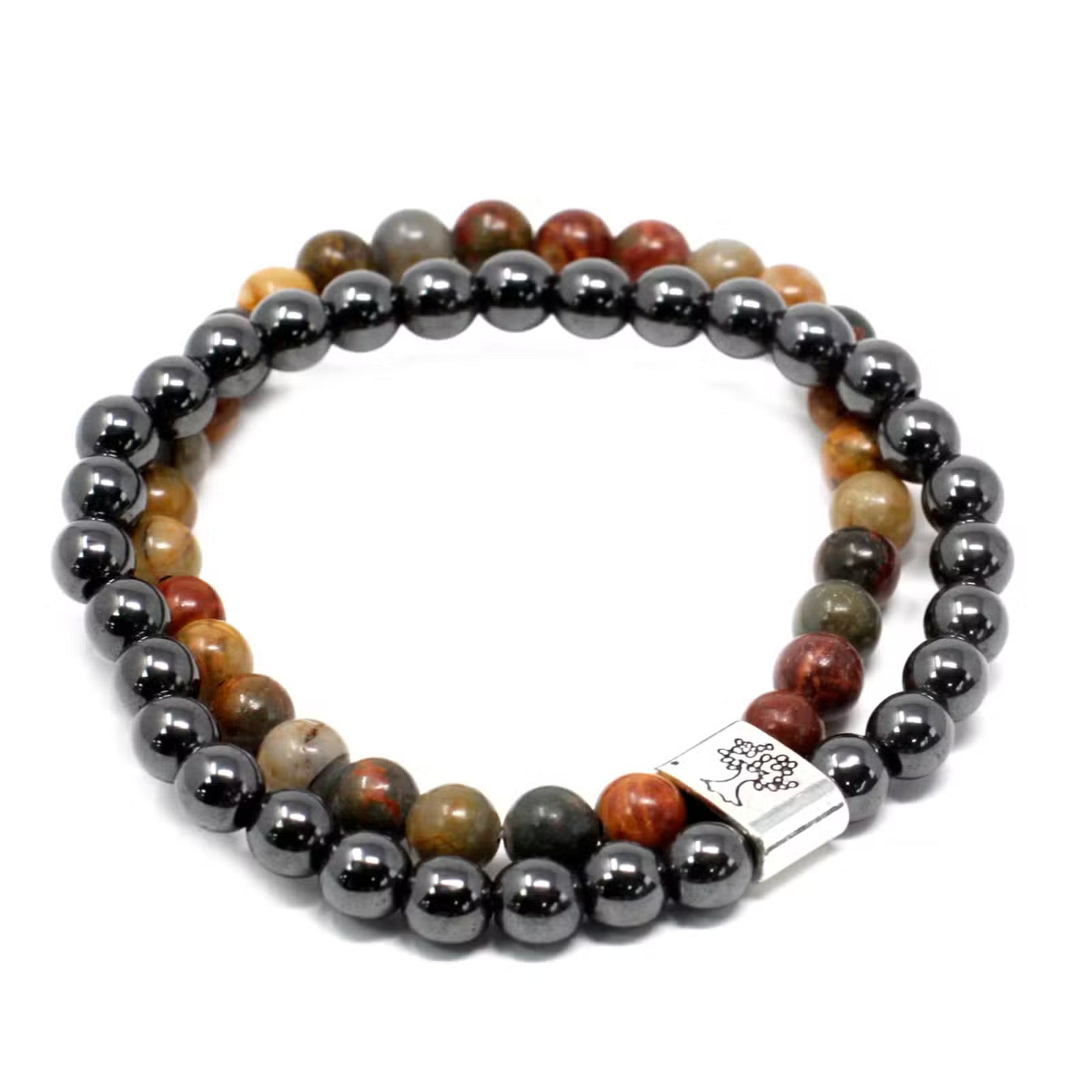 Magnetarmband & Picasso-jaspis