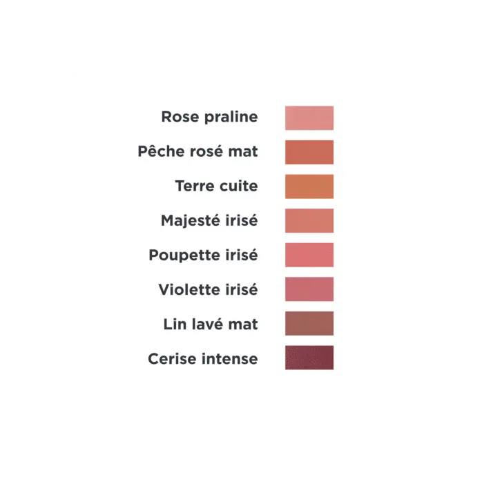 Avril Rouge Pêche rosé matt