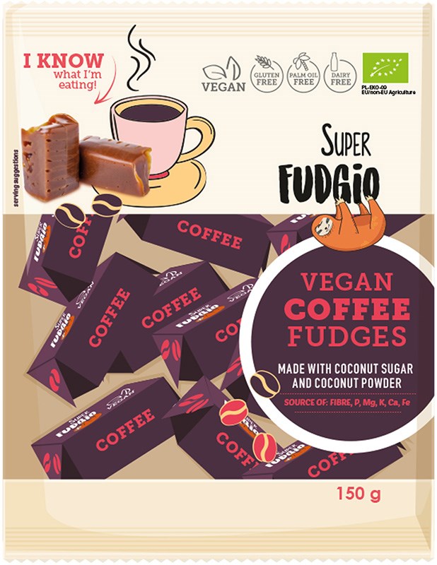 Super Fudgio Vegan Coffee Fudges 150g
