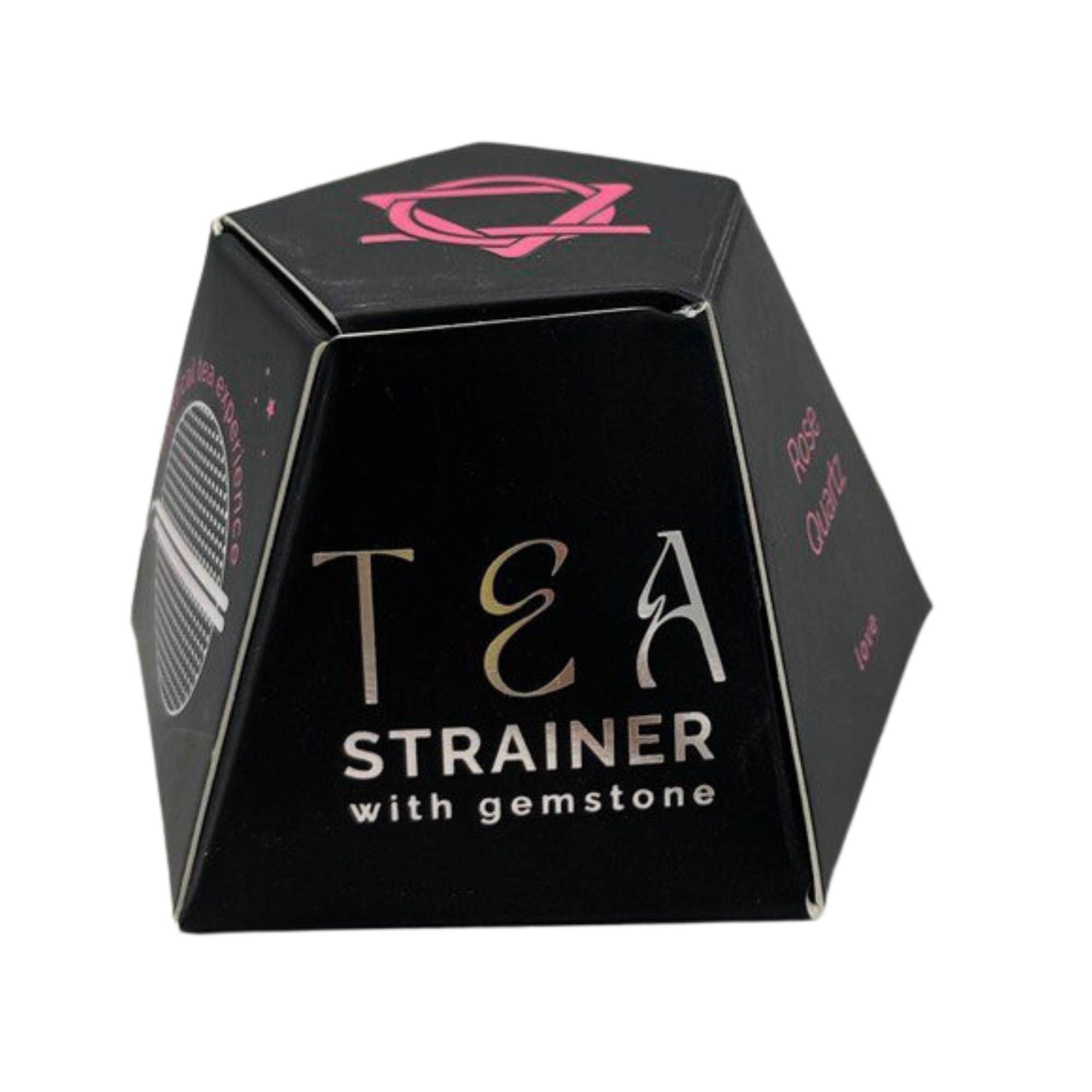 Teesihti kristallilla - Ruusukvartsi