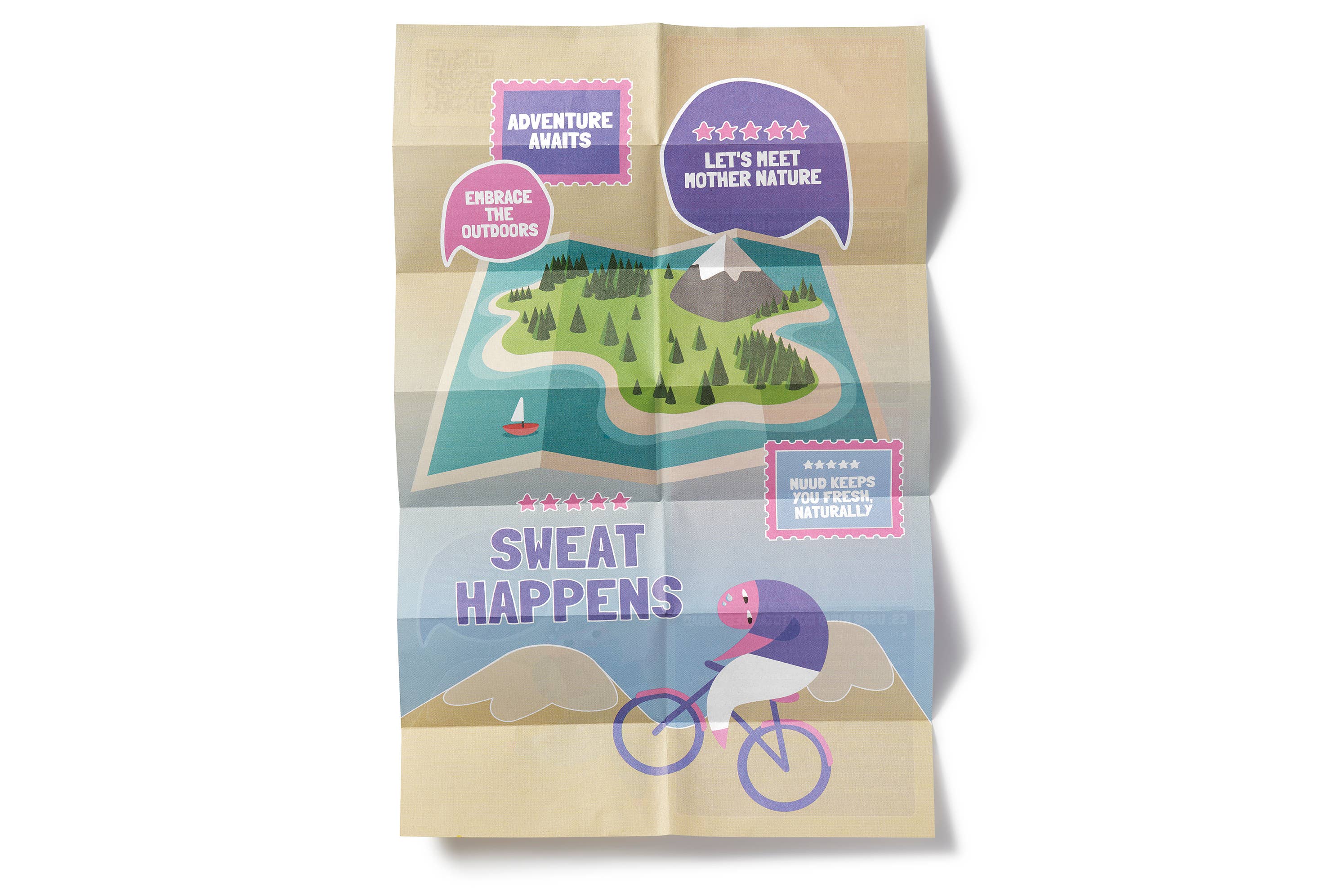 Nuud Vegan deodorant, limited edition - Family Adventure Pack