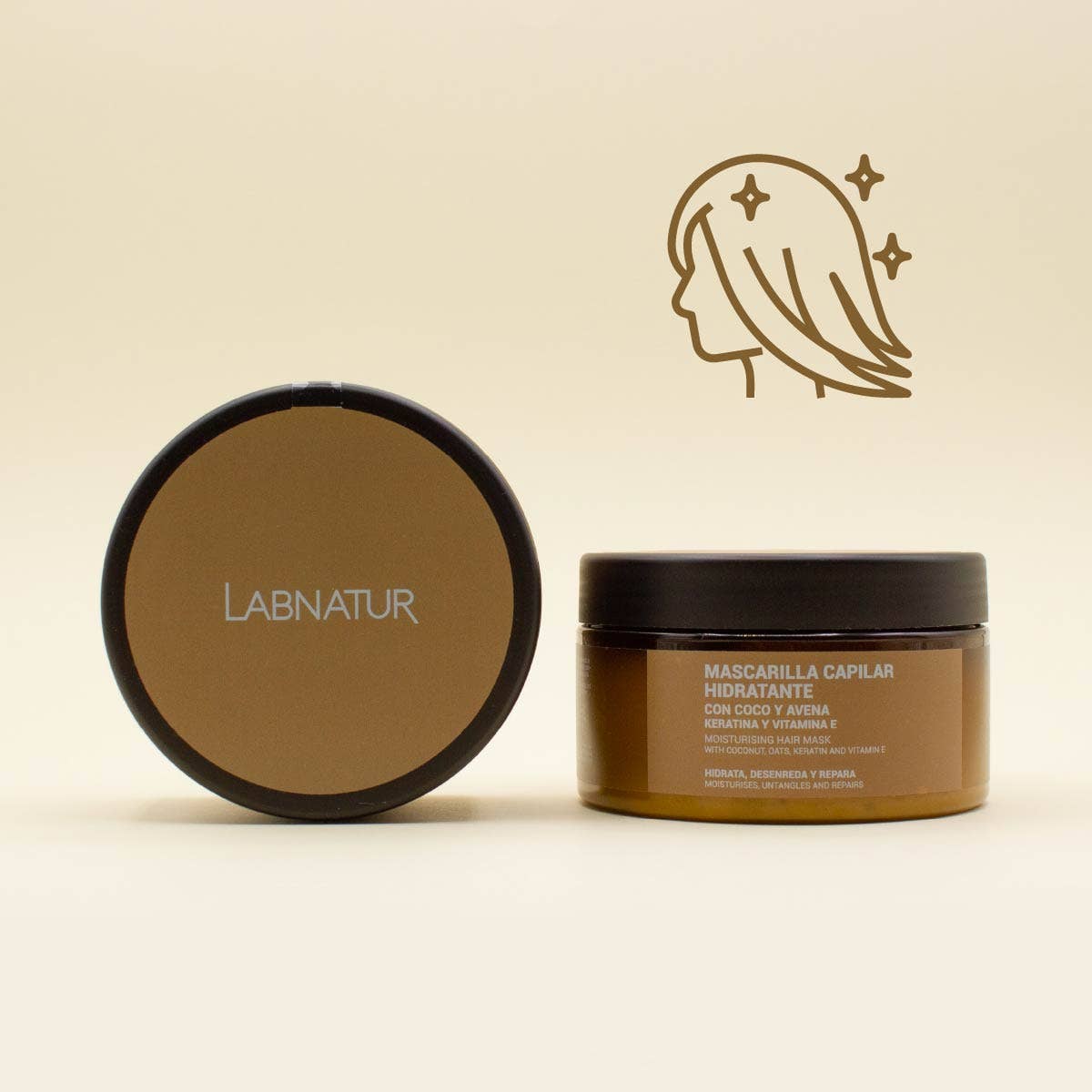 Labnatur Coconut & Oat Hårinpackning 250ml