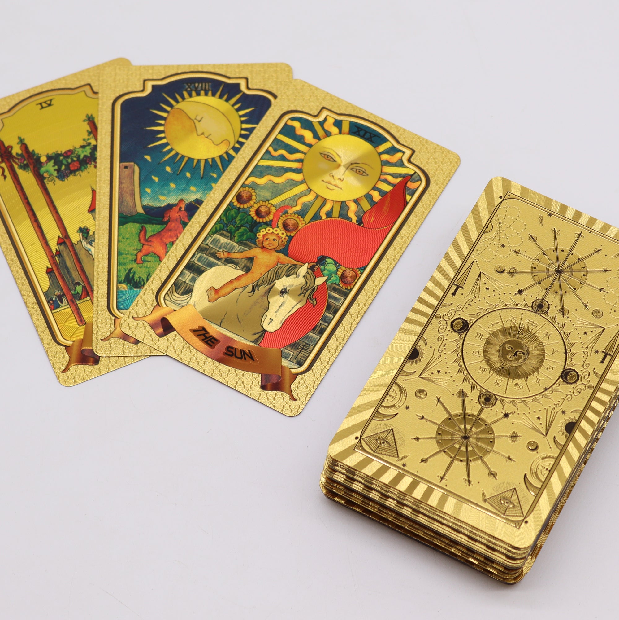 Tarot-kort - Guld