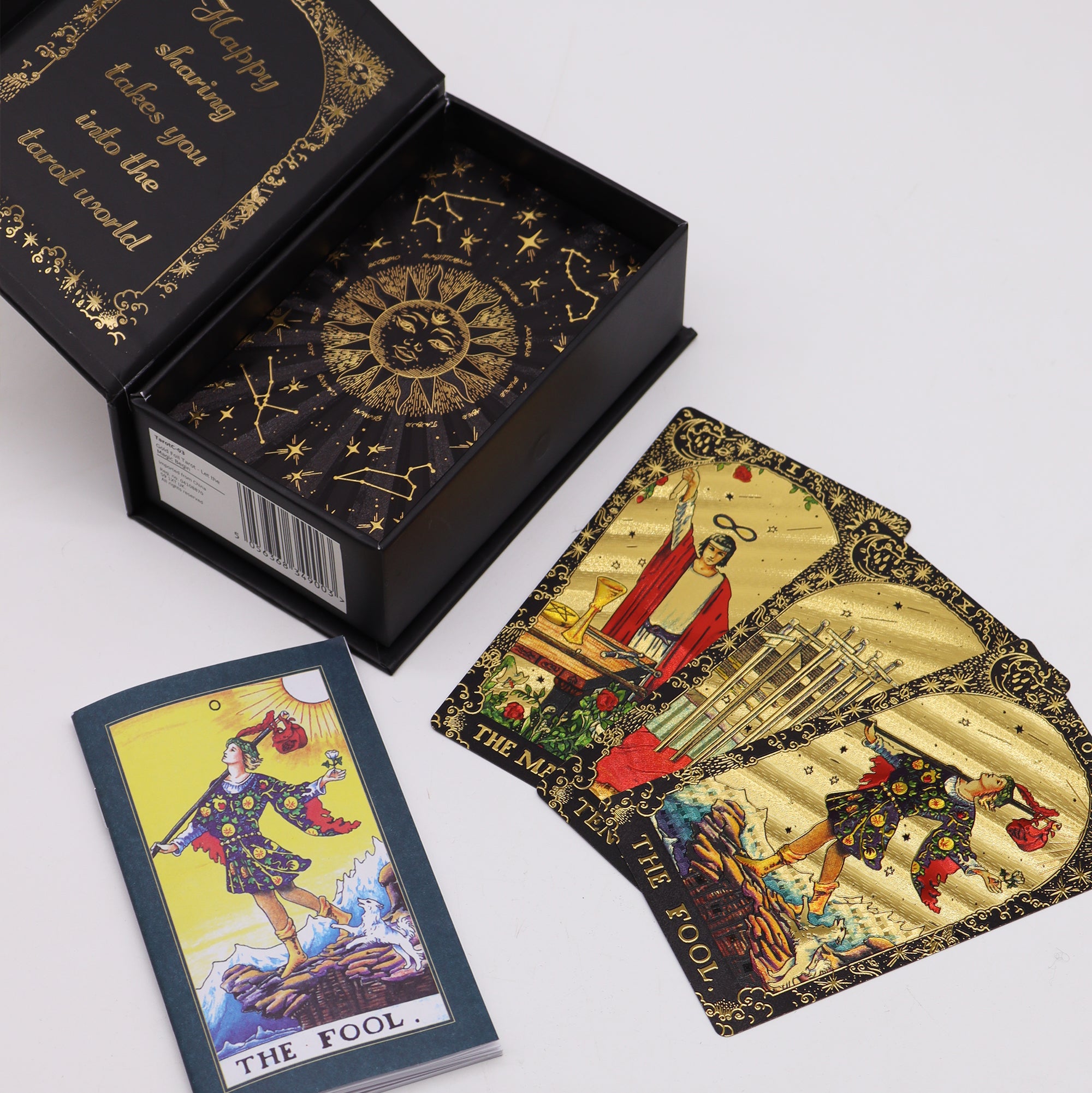 Gold Foil Tarot - Let the Magic Begin Tarot-kortit