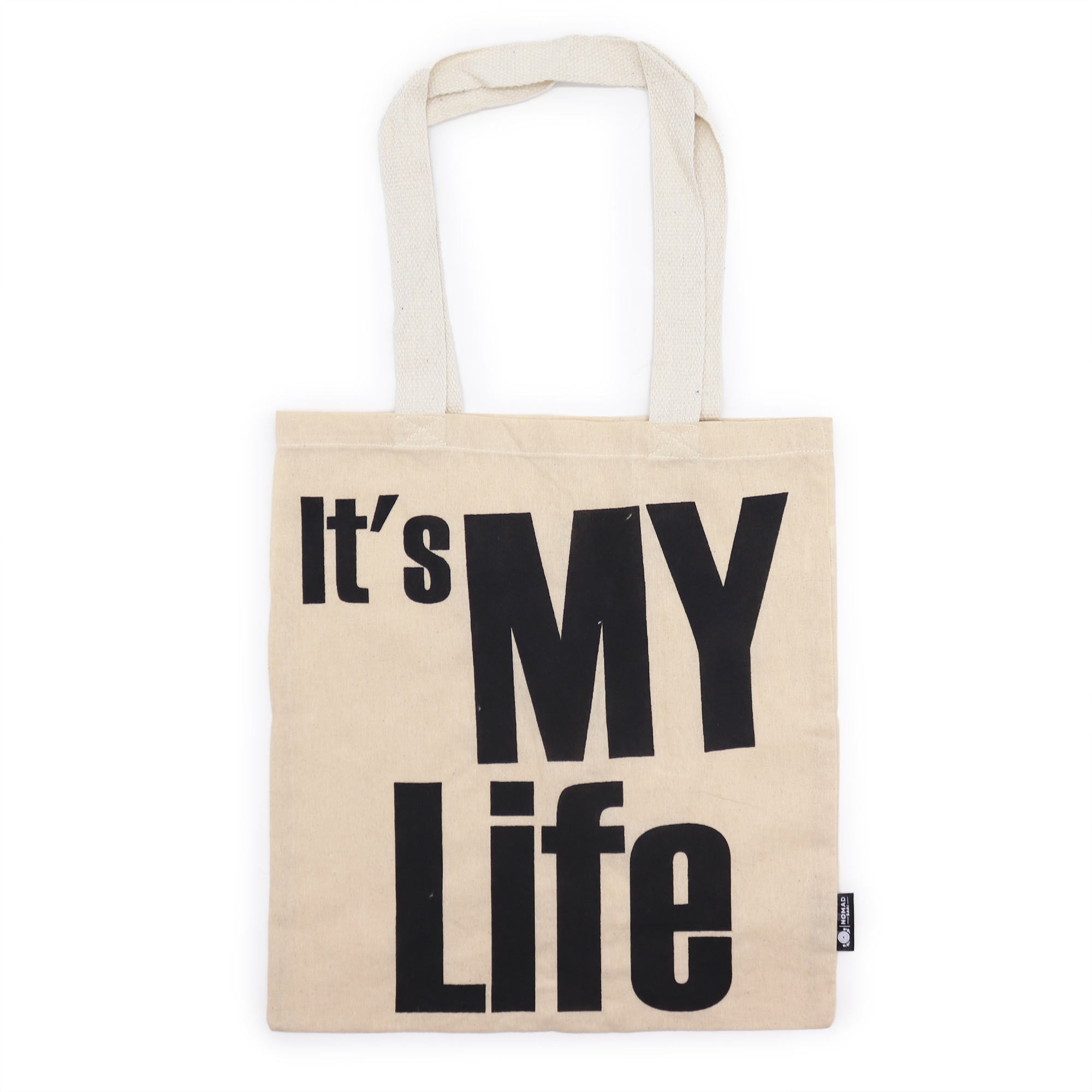 Bomullsväska IT´s MY LIFE 40x26cm