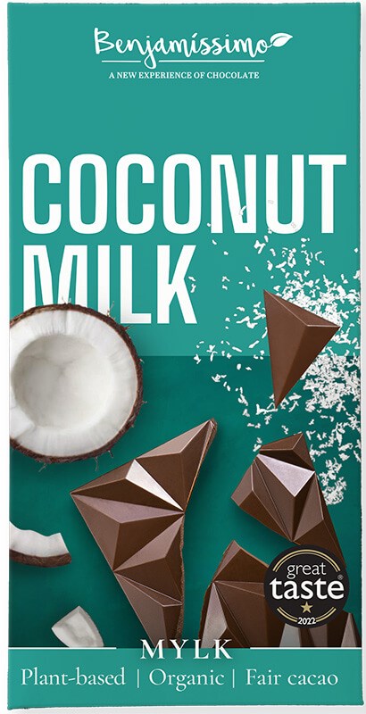 Benjamissimo Kookos mylkkisuklaa 60g