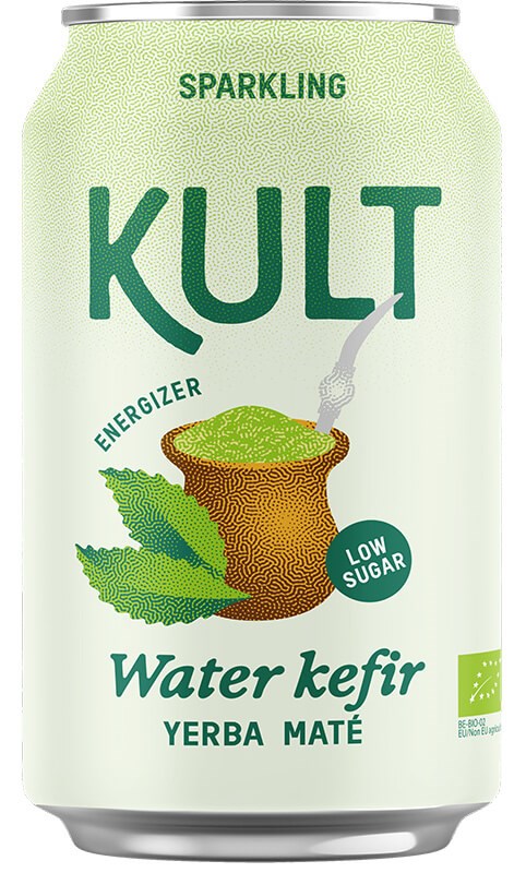 Vesikefiirijuoma Yerba Mate 330ml