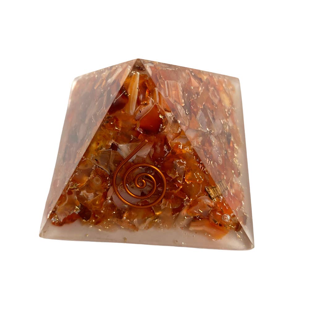 Orgoniitti Reiki Healing Pyramidi, 4-5,5cm