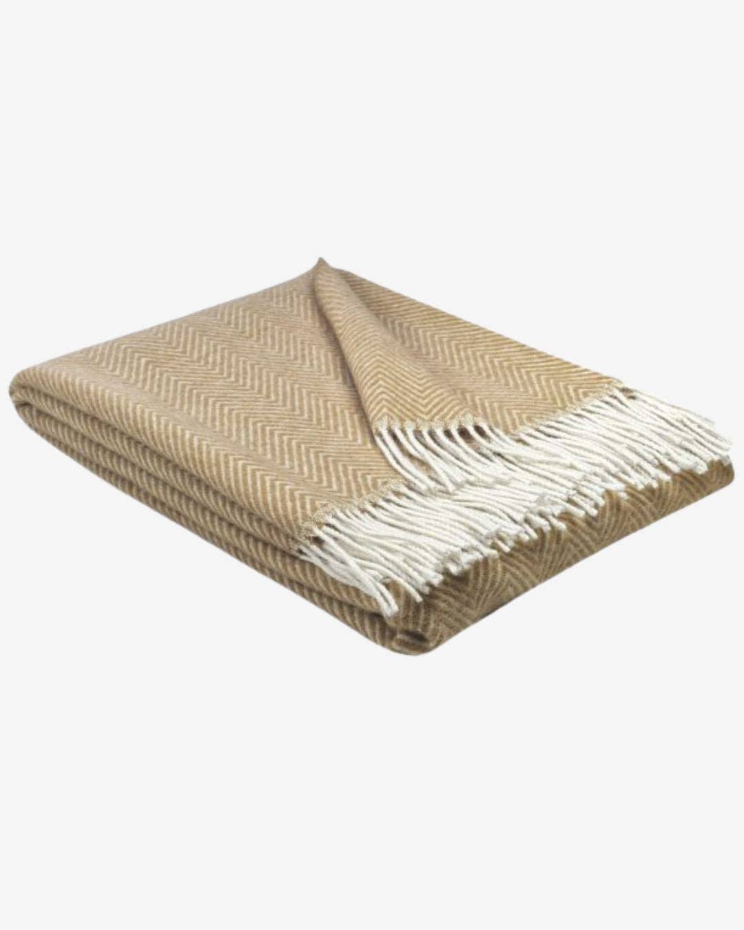 Ullfilt 140 x 200 cm – Beige