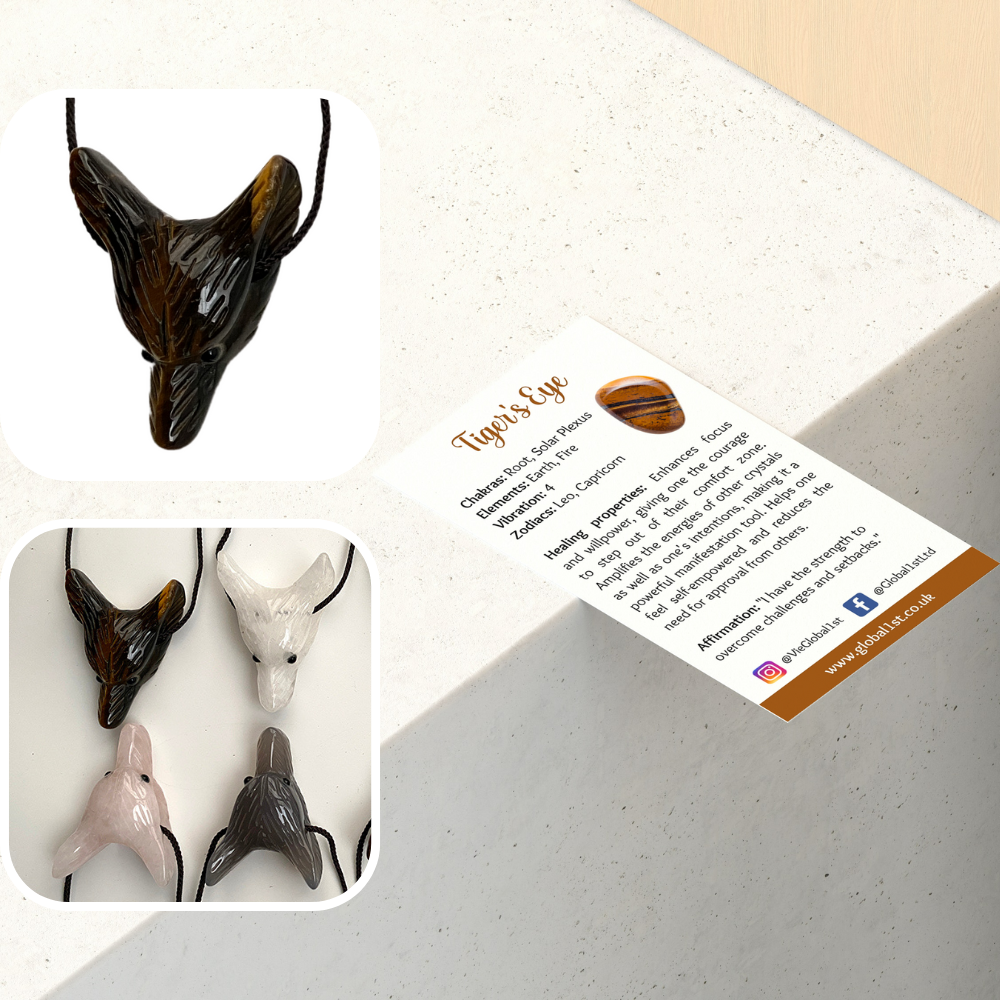Wolf Head Pendant