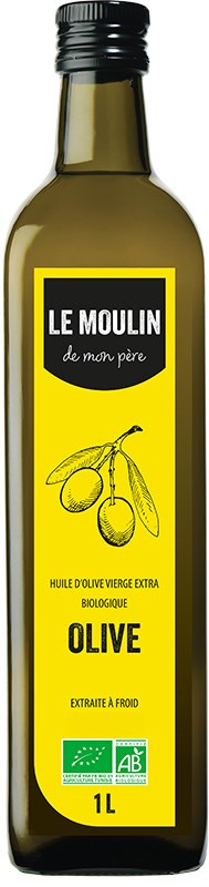 Ekologisk olivolja, extra jungfru 1 liter