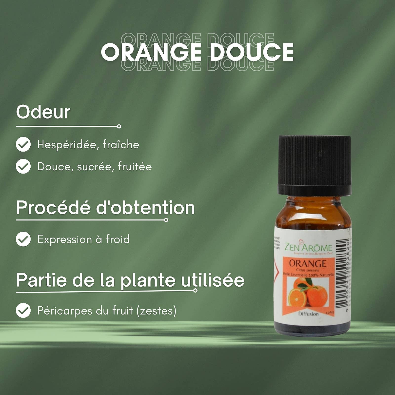 Sweet Orange - 100% eterisk apelsinolja 10ml