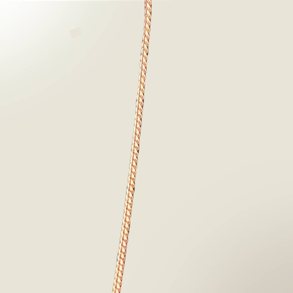 Kopparhalsband 48 cm | Ren koppar – handgjort