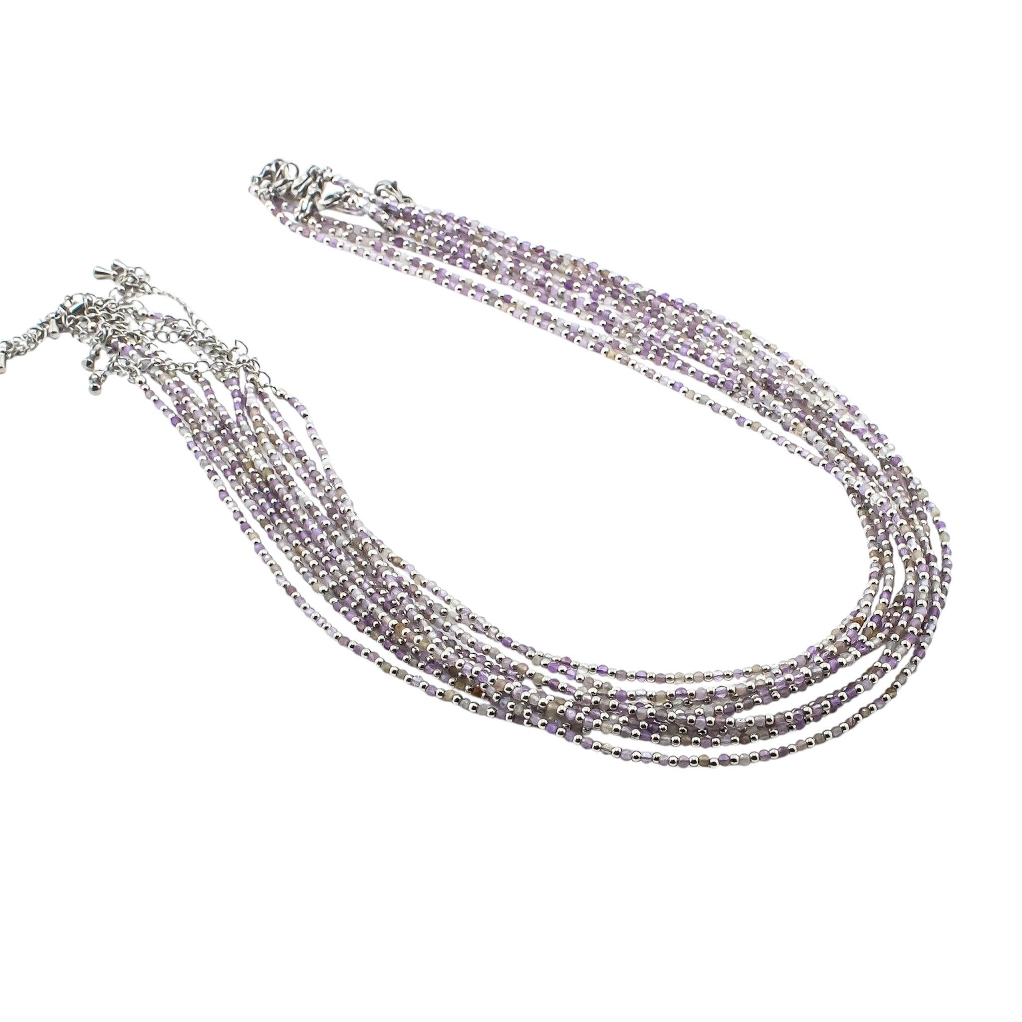 Amethyst Necklaces Adjustable