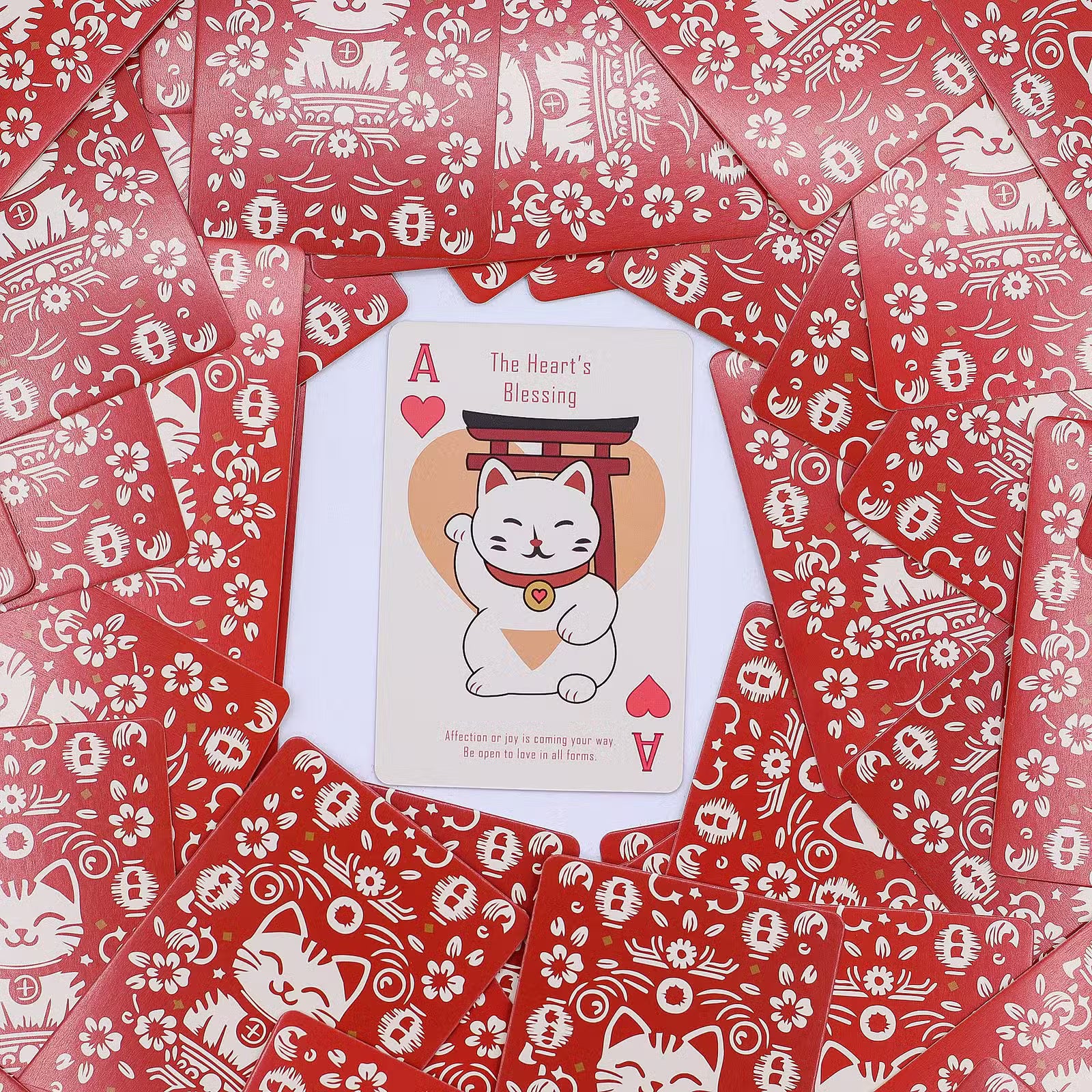 Maneki Neko Oracle & Playing Cards – Orakel- och spelkort