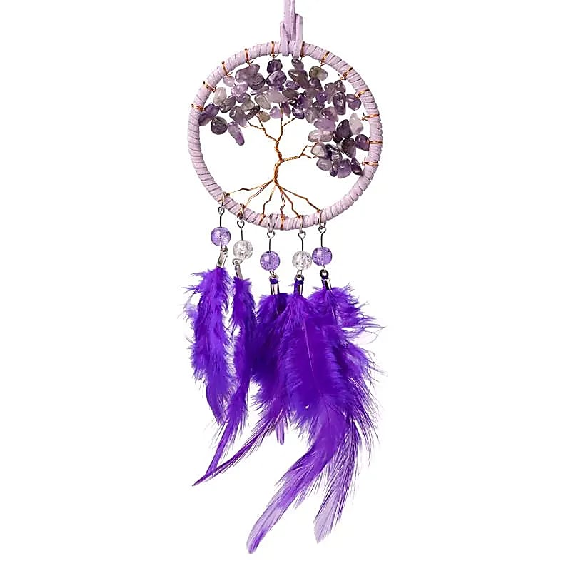 Drömfångare Ametist – Livets Träd 7 x 23cm