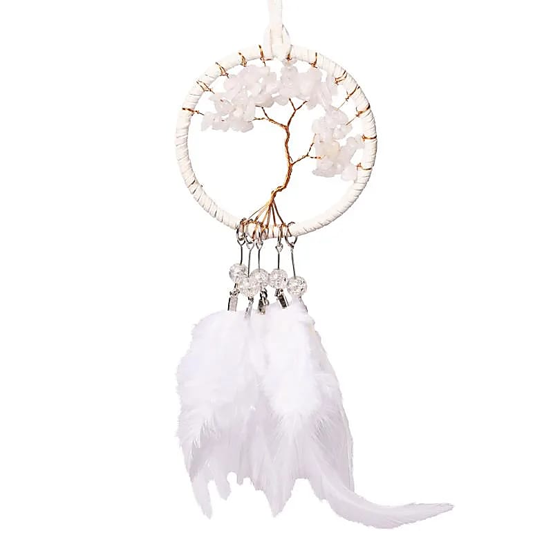 Drömfångare Vit Jaspis – Livets Träd