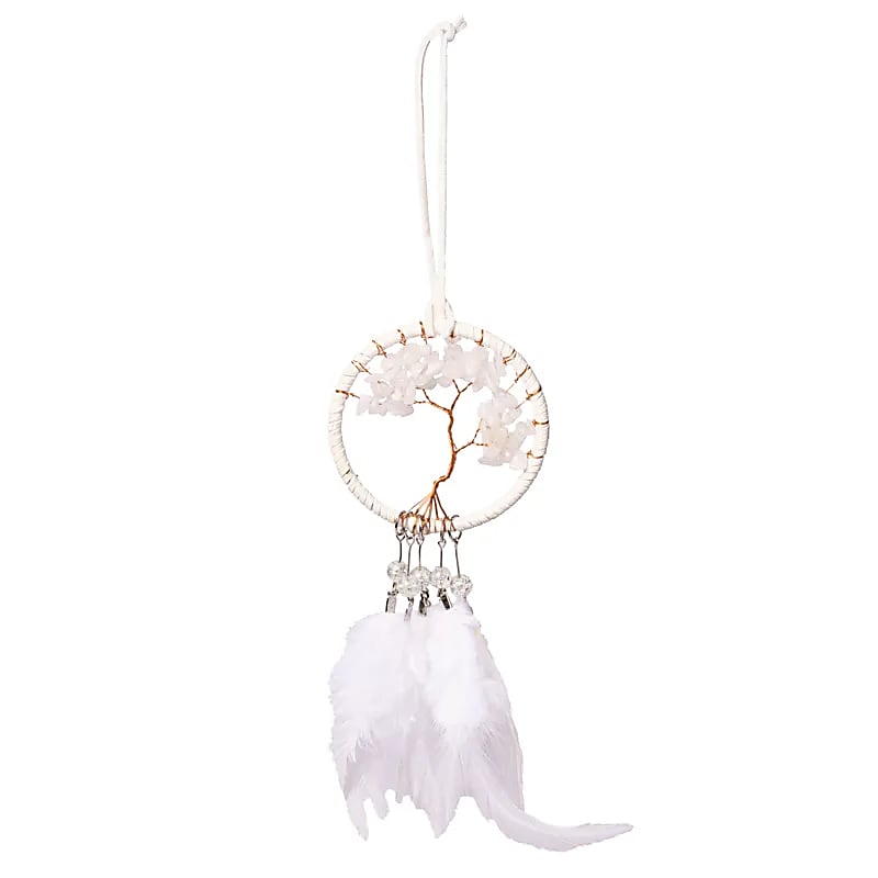 Drömfångare Vit Jaspis – Livets Träd