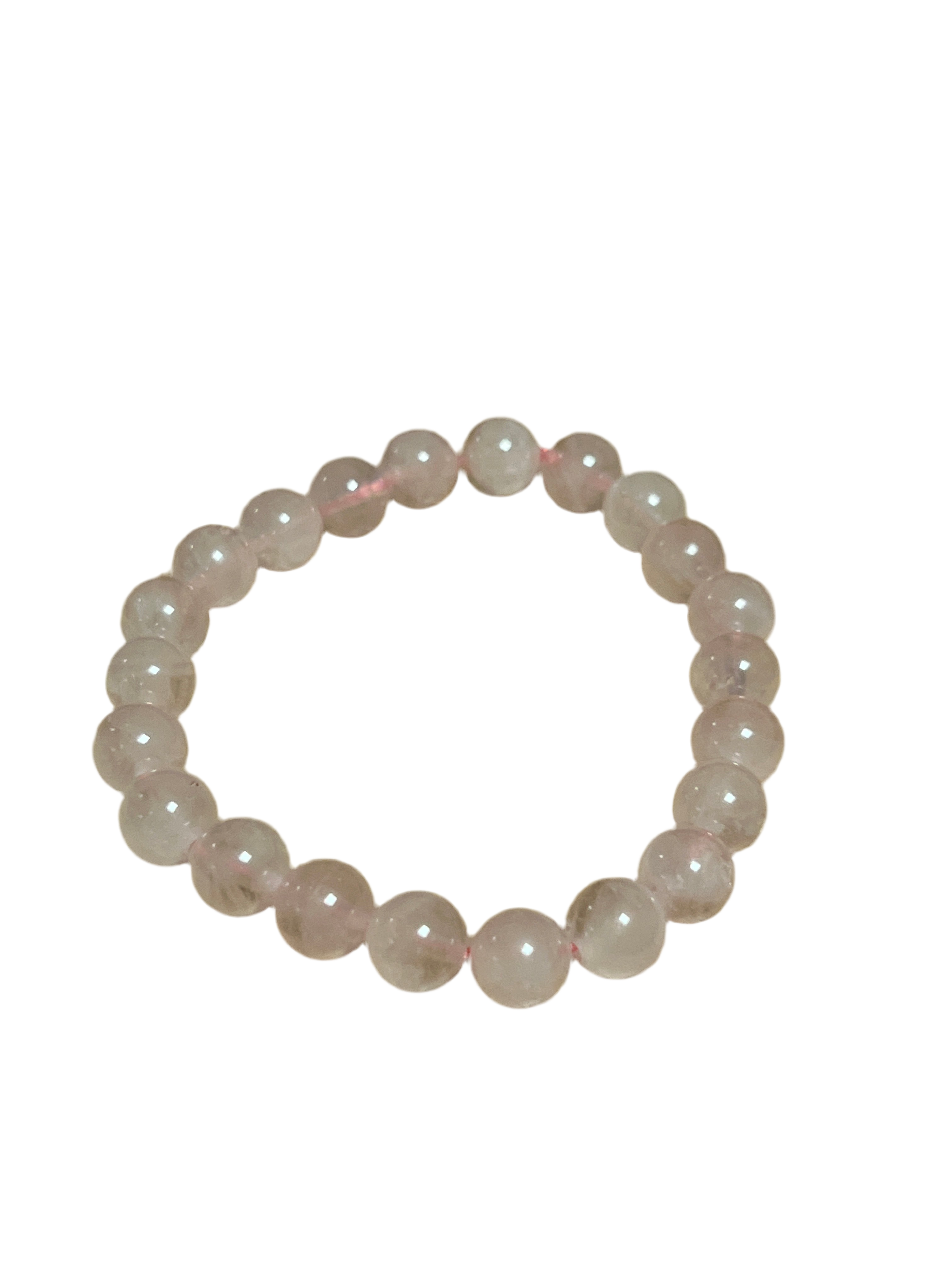 Gemstone Bracelets 8mm: Rose Quartz