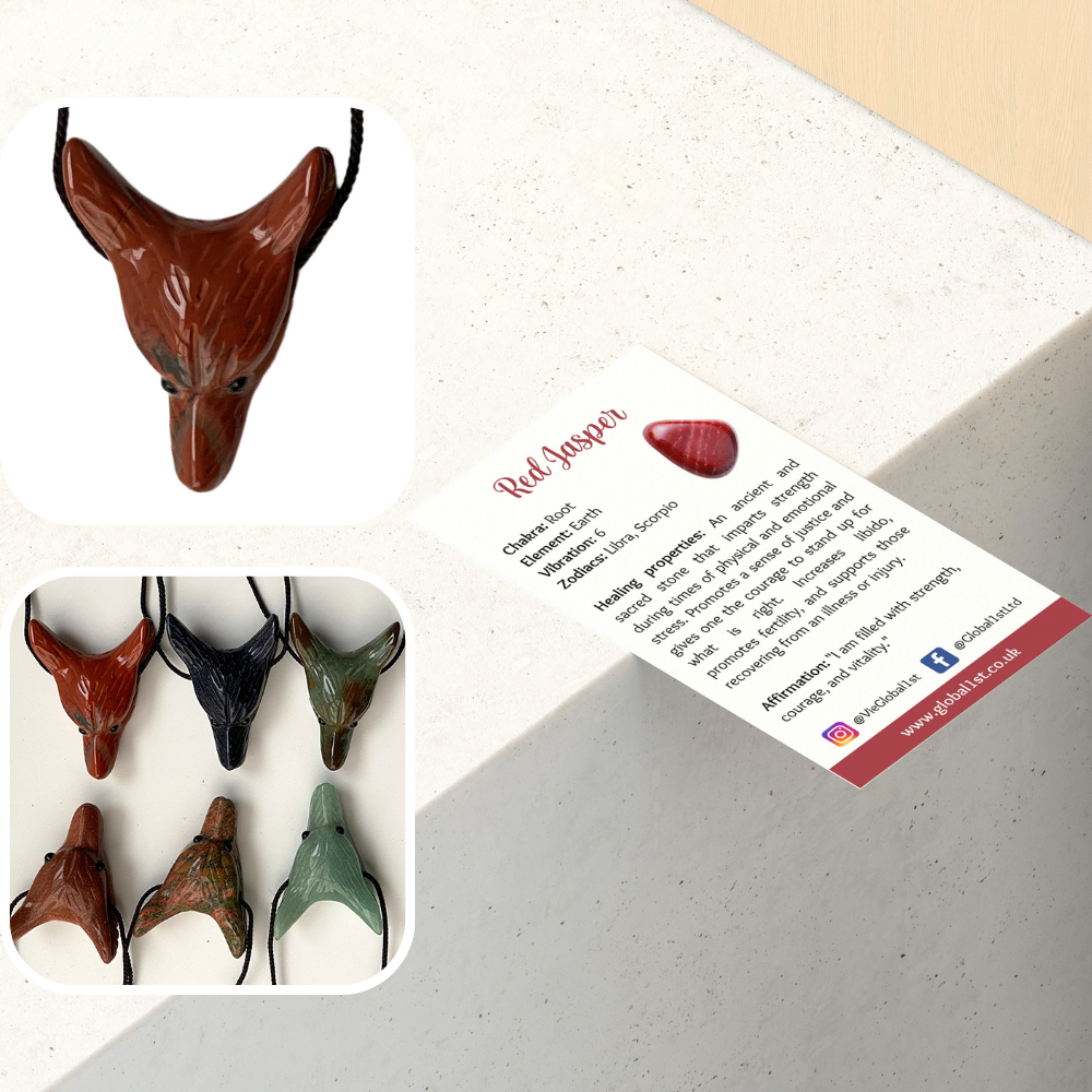 Wolf Head Pendant