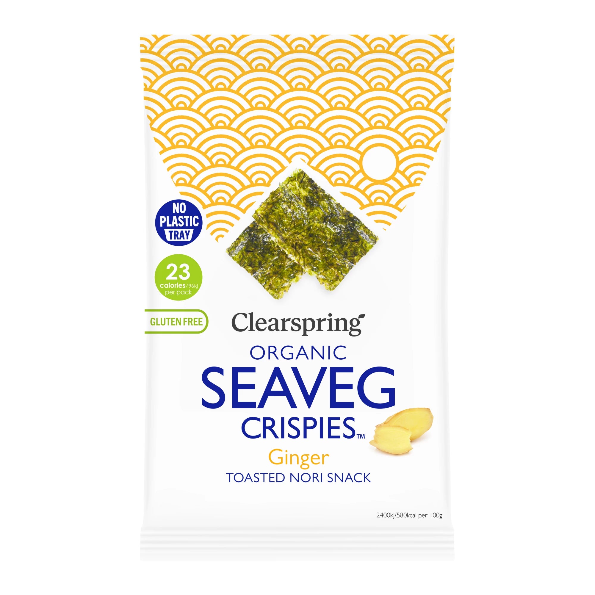 Seaveg Norisjögrässnack Ingefära 4g