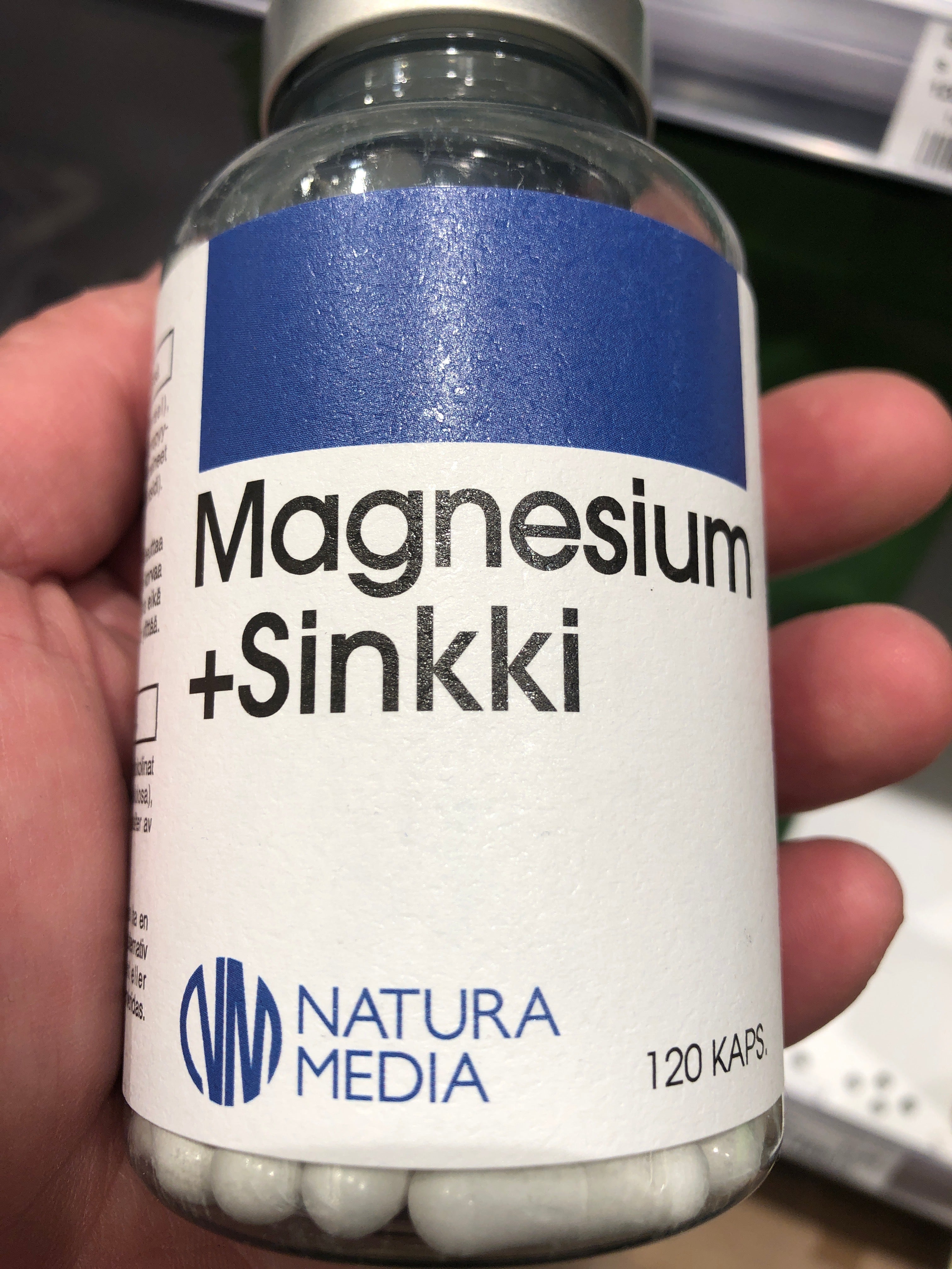Magnesium-Zink 120kaps 