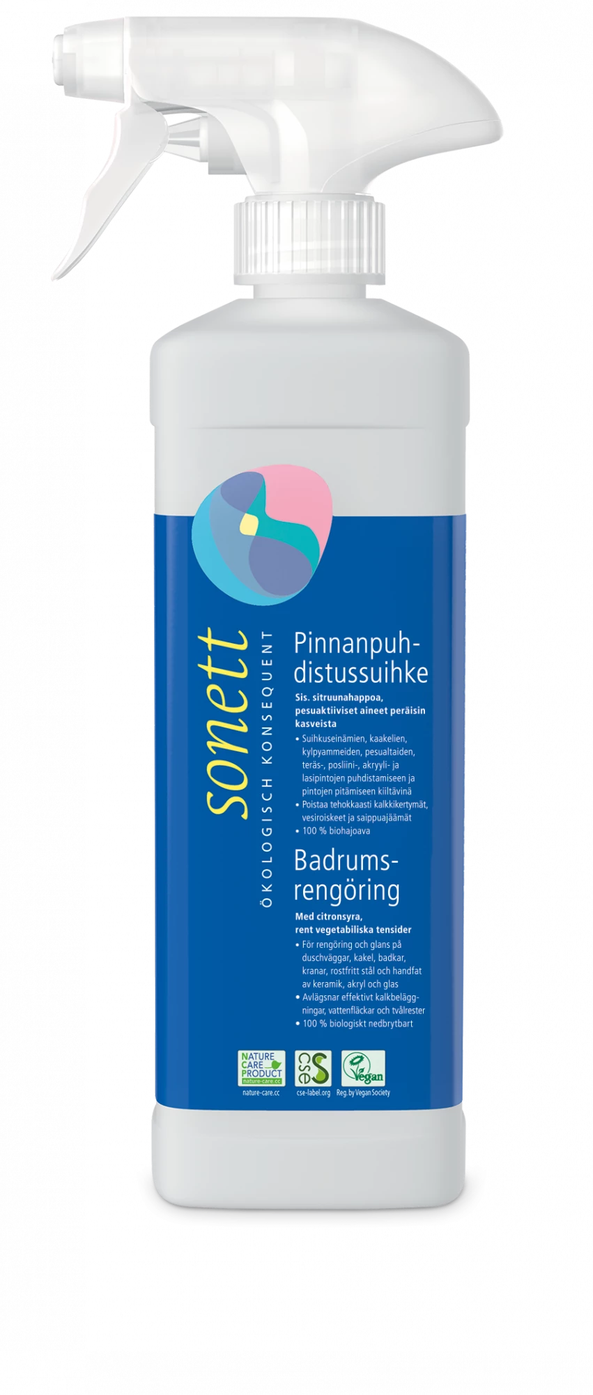 SONETT Pinnanpuhdistussuihke 500ml.