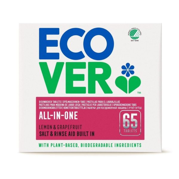 Ecover Dismaskinstablett All-in-One 65st.