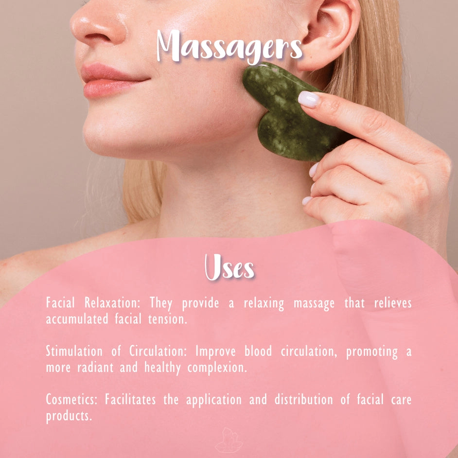 Gua sha-sten Shungit