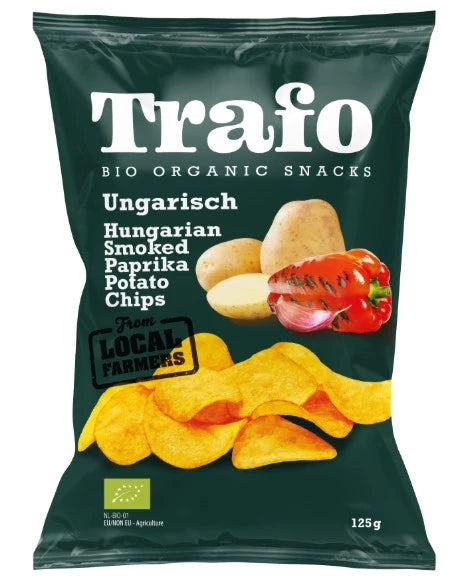Trafo Potatischips Rökt Paprika (L) 125g