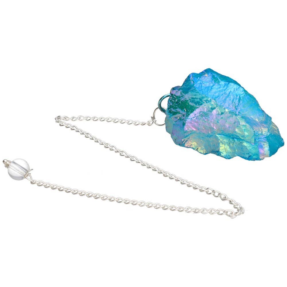 Pendel Aqua Aura kvarts