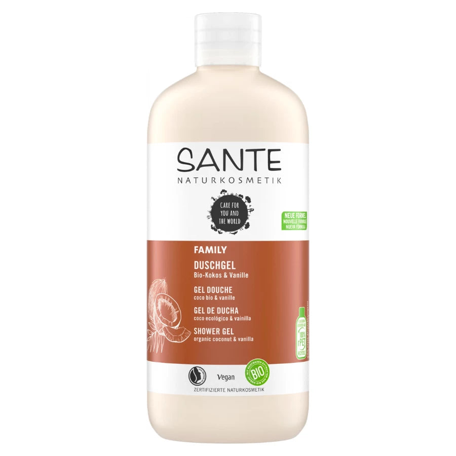 Sante Family Suihkugeeli Kookos & Vanilja 500ml