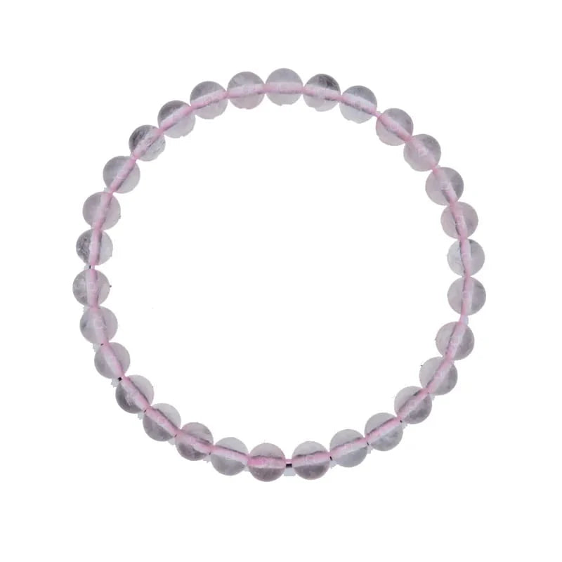 Armband 5mm - Rosenkvarts