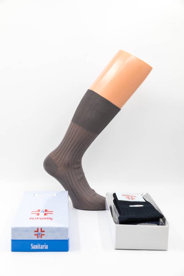 Resårfri bomullsstrumpa - 6 par