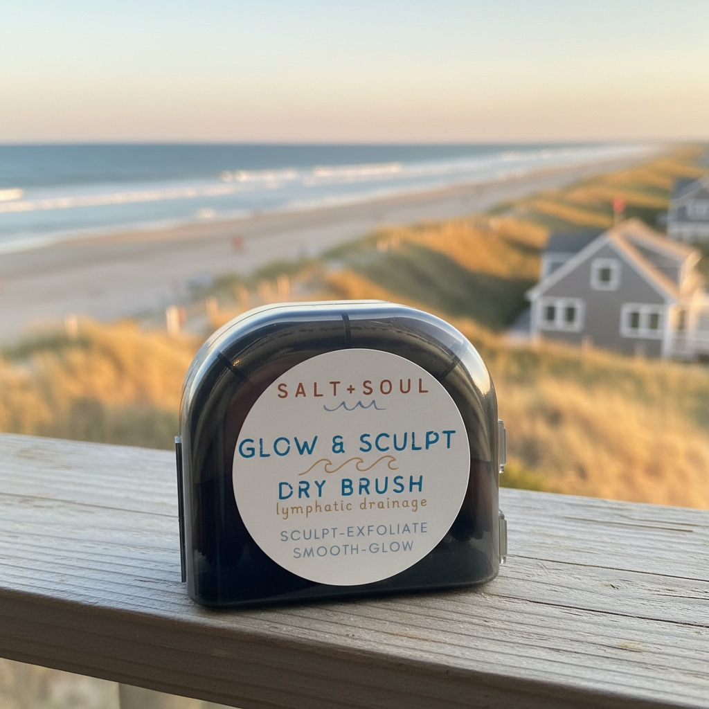 Lymfaborste för ansiktet. Ansiktsborste.