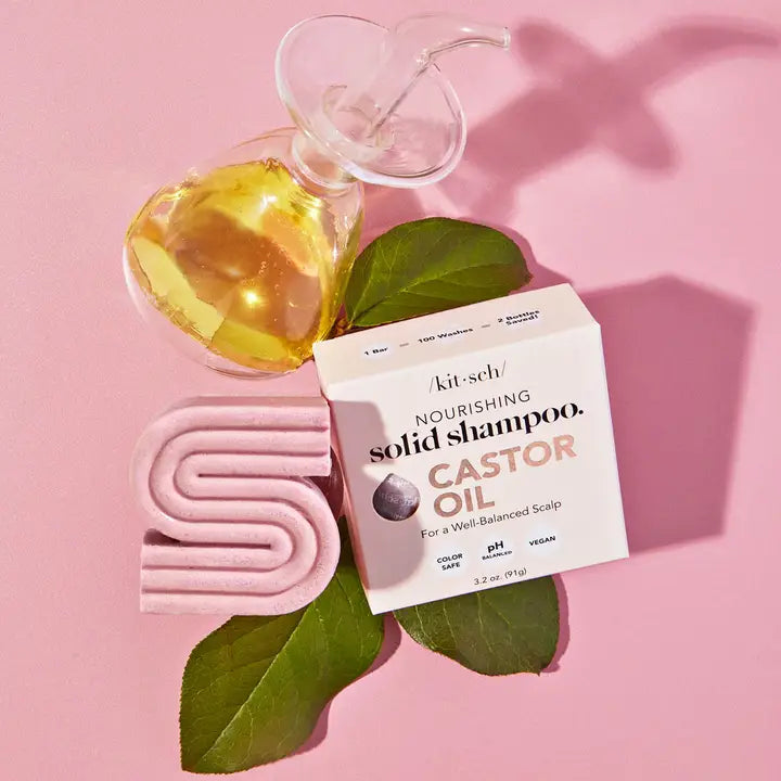 Kitsch Castor Oil Nourishing Schampo Bar