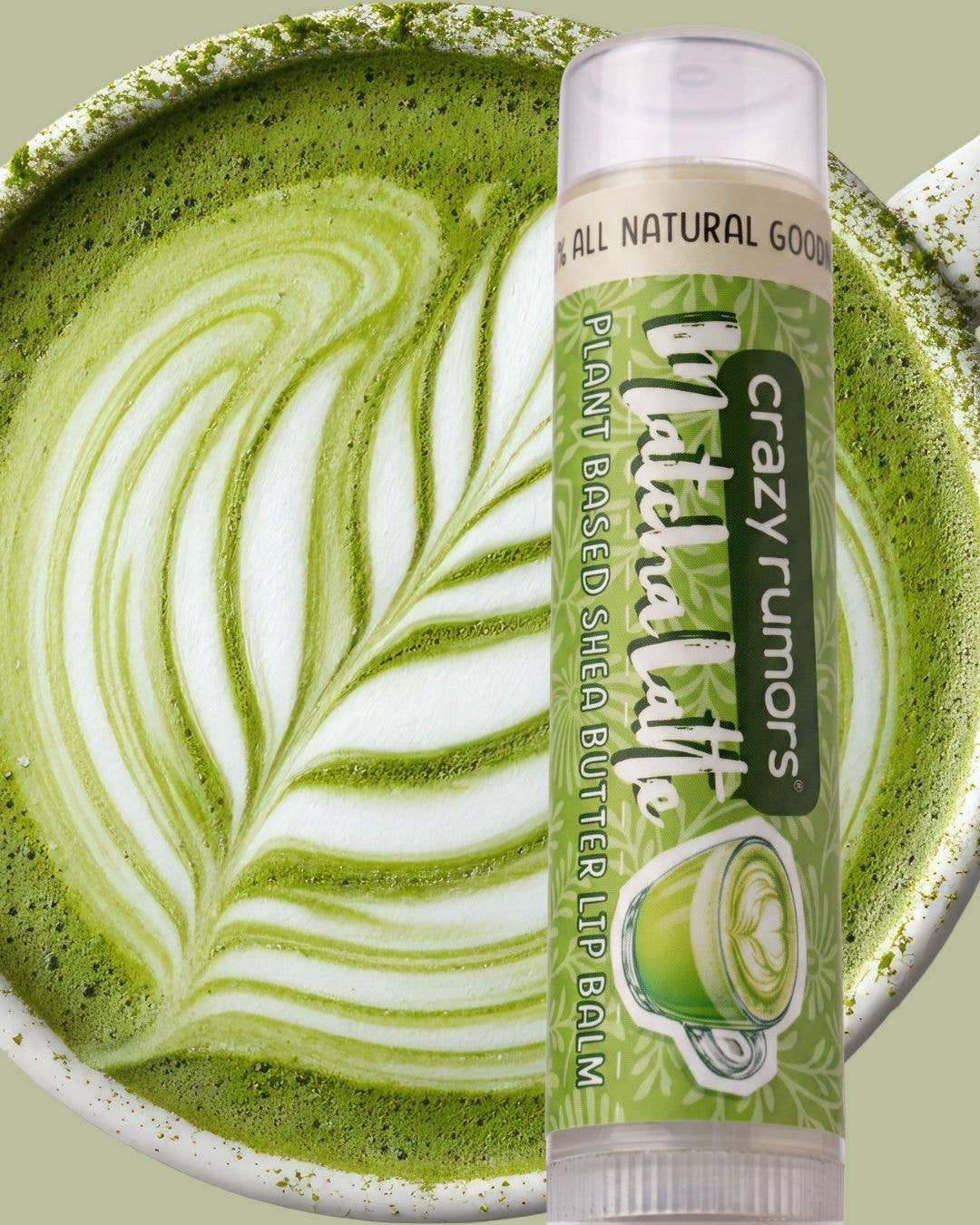 Crazy Rumors Sippables™ Matcha Latte läppbalsam