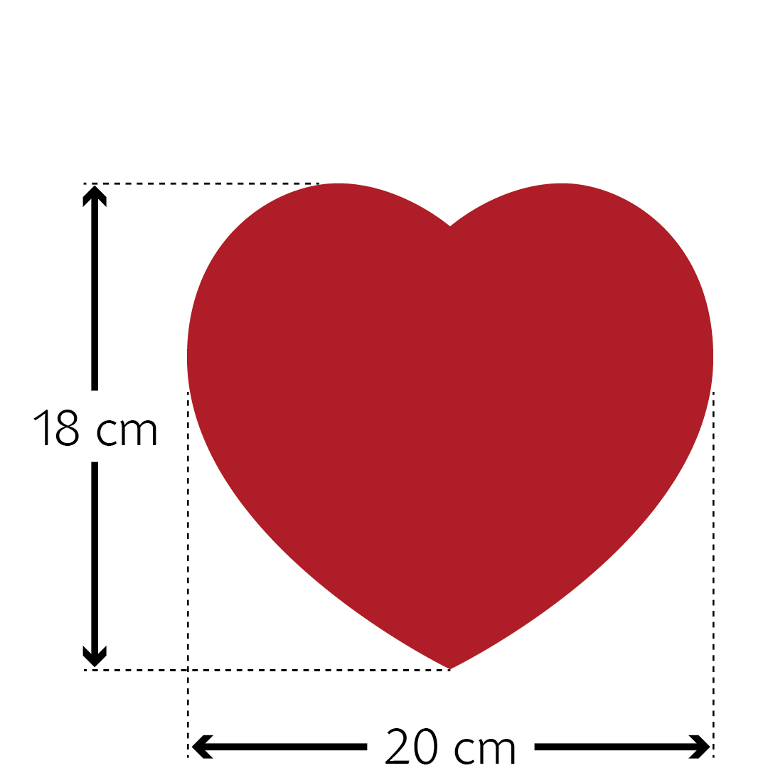Vehnätyyny Sydän - luomu