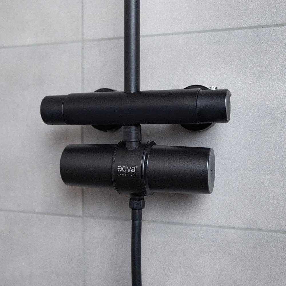 AQVA FRESH Duschfilter – svart