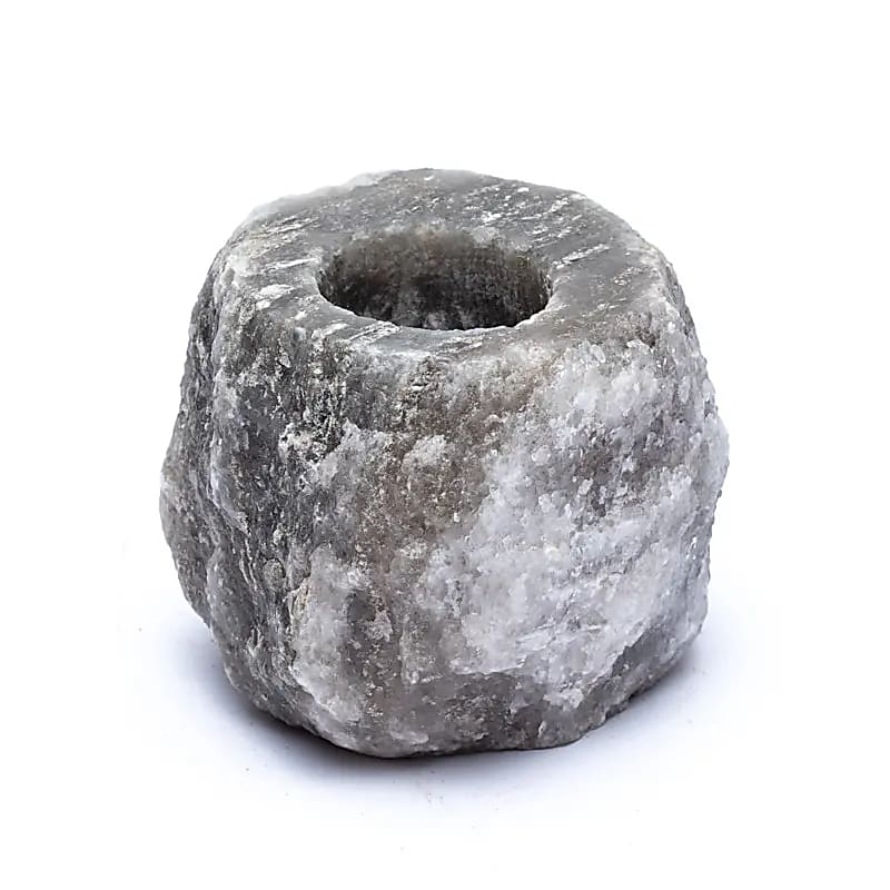 Grå Saltstens Ljushållare 800-1200g