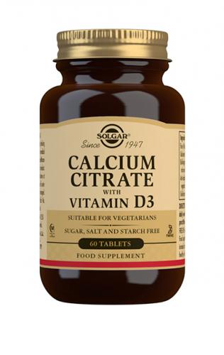 Kalciumcitrat + Vitamin D3 60 tabl.