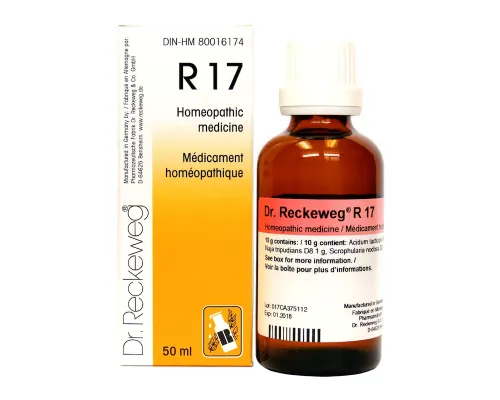 Dr. Reckeweg R 17 Kasvaintipat