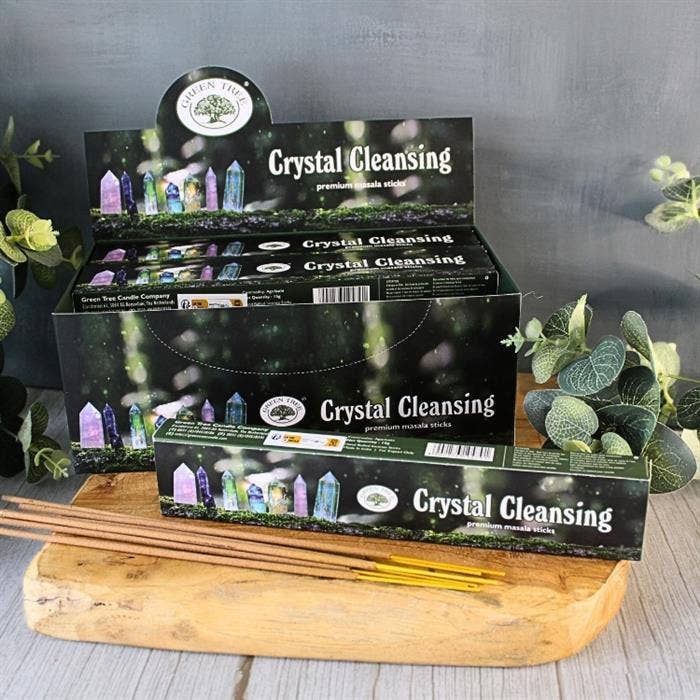 Green Tree Crystal Cleansing -rökelse