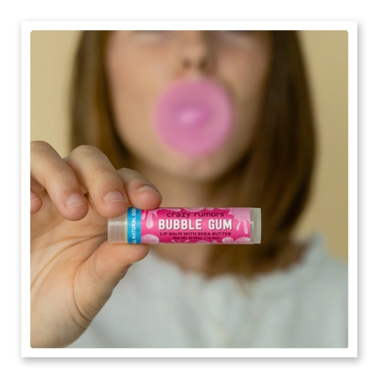 Crazy Rumors Läppbalsam Bubble Gum
