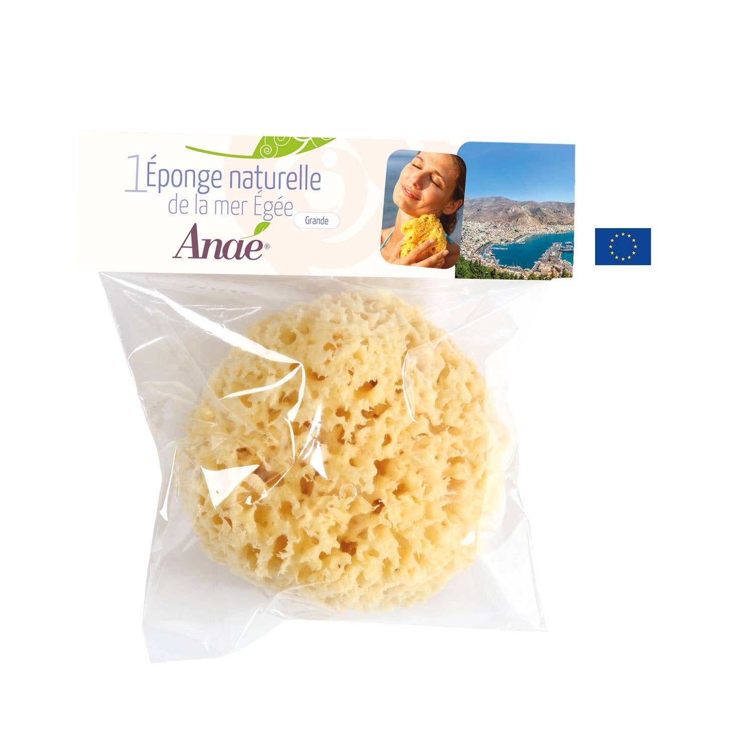 Natural Sea Sponge from the Aegean (Large) - Anaé