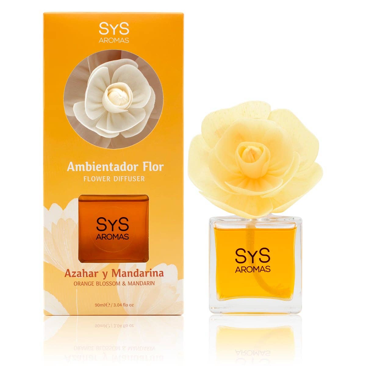 SYS Aromas Apelsinblomma &amp; Mandarin – blommig rumsdoft 90 ml