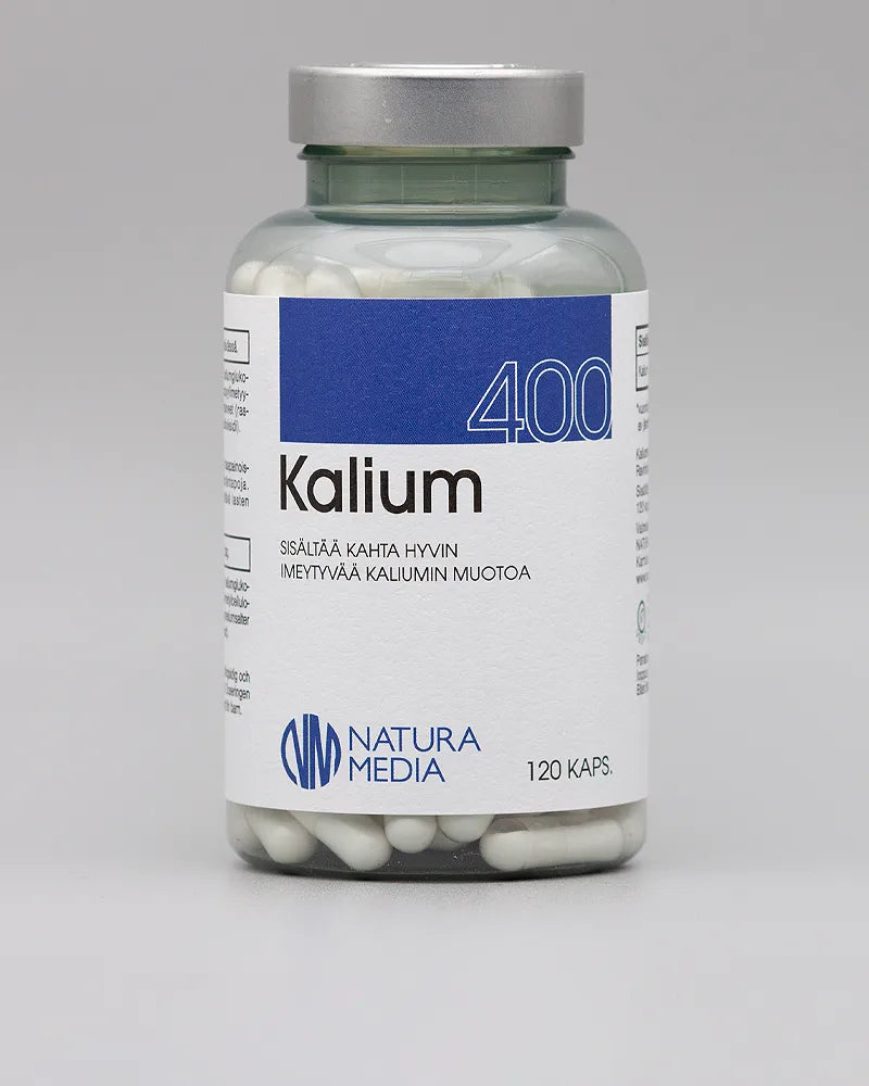 Kalium 400 mg 120 kapslar