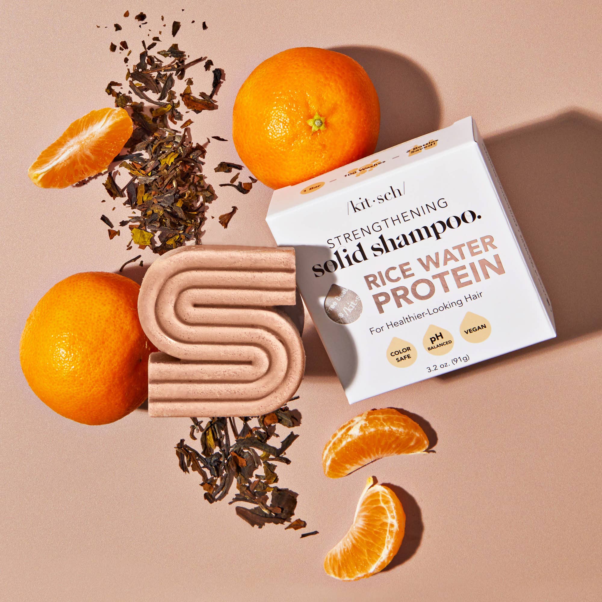 Kitsch Rice Water Protein Shampoo Bar for Hair Growth